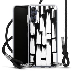 Carry Case Transparent Fabric black/silver