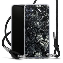 Carry Case Transparent Fabric black/silver