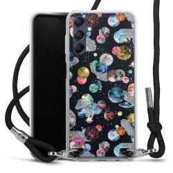 Carry Case Transparent Fabric black/silver