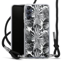 Carry Case Transparent Fabric black/silver