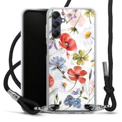 Carry Case Transparent Fabric black/silver