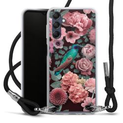 Carry Case Transparent Fabric black/silver