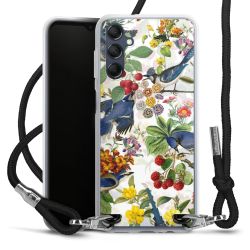 Carry Case Transparent Fabric black/silver