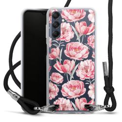 Carry Case Transparent Fabric black/silver