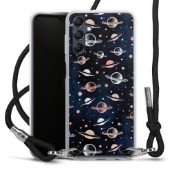 Carry Case Transparent Fabric black/silver