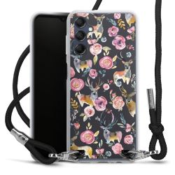 Carry Case Transparent Fabric black/silver