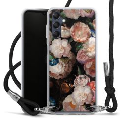 Carry Case Transparent Fabric black/silver