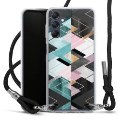 Carry Case Transparent Fabric black/silver