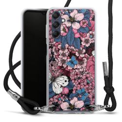 Carry Case Transparent Fabric black/silver