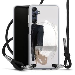 Carry Case Transparent Fabric black/silver