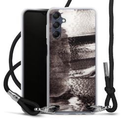 Carry Case Transparent Fabric black/silver