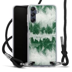 Carry Case Transparent Fabric black/silver