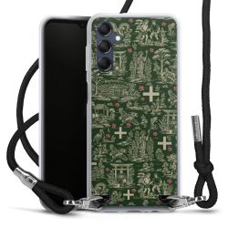 Carry Case Stoff schwarz/silber