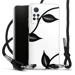 Carry Case Transparent Fabric black/silver