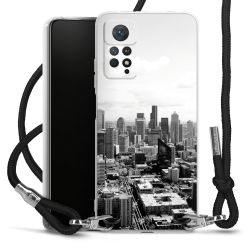 Carry Case Transparent Fabric black/silver