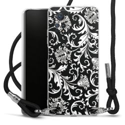 Carry Case Transparent Fabric black/silver