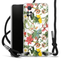 Carry Case Transparent Fabric black/silver