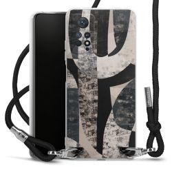 Carry Case Transparent Fabric black/silver