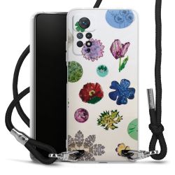 Carry Case Transparent Fabric black/silver