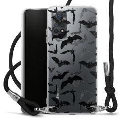 Carry Case Transparent Fabric black/silver