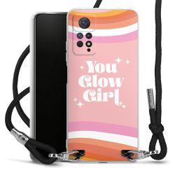 Carry Case Transparent Fabric black/silver