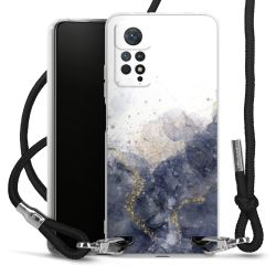 Carry Case Transparent Fabric black/silver