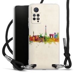 Carry Case Transparent Fabric black/silver