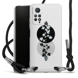 Carry Case Transparent Fabric black/silver