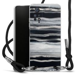 Carry Case Transparent Fabric black/silver