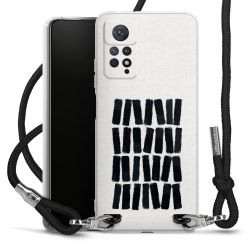 Carry Case Transparent Fabric black/silver