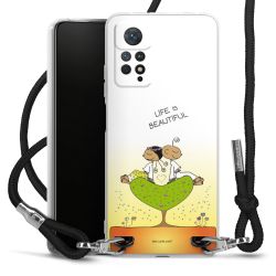 Carry Case Stoff schwarz/silber