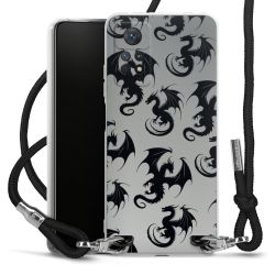 Carry Case Fabric black/silver