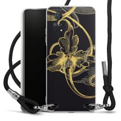 Carry Case Transparent Fabric black/silver