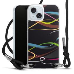 Carry Case Transparent Fabric black/silver