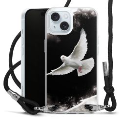 Carry Case Transparent Fabric black/silver