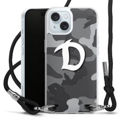 Carry Case Stoff schwarz/silber