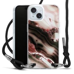 Carry Case Transparent Fabric black/silver