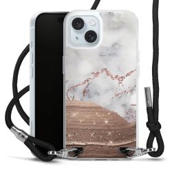 Carry Case Transparent Fabric black/silver