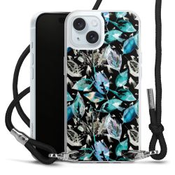 Carry Case Transparent Fabric black/silver