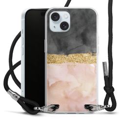 Carry Case Transparent Fabric black/silver