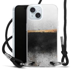 Carry Case Transparent Fabric black/silver