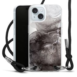 Carry Case Transparent Fabric black/silver