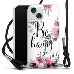 Carry Case Transparent Fabric black/silver