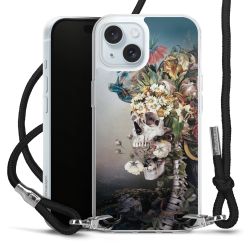 Carry Case Transparent Fabric black/silver