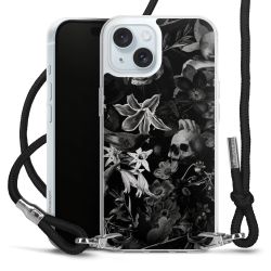 Carry Case Transparent Fabric black/silver