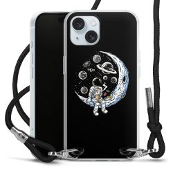 Carry Case Transparent Fabric black/silver