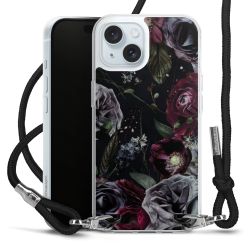 Carry Case Transparent Fabric black/silver