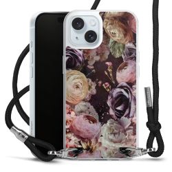 Carry Case Transparent Fabric black/silver