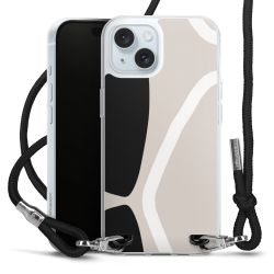 Carry Case Transparent Fabric black/silver