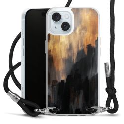 Carry Case Transparent Fabric black/silver